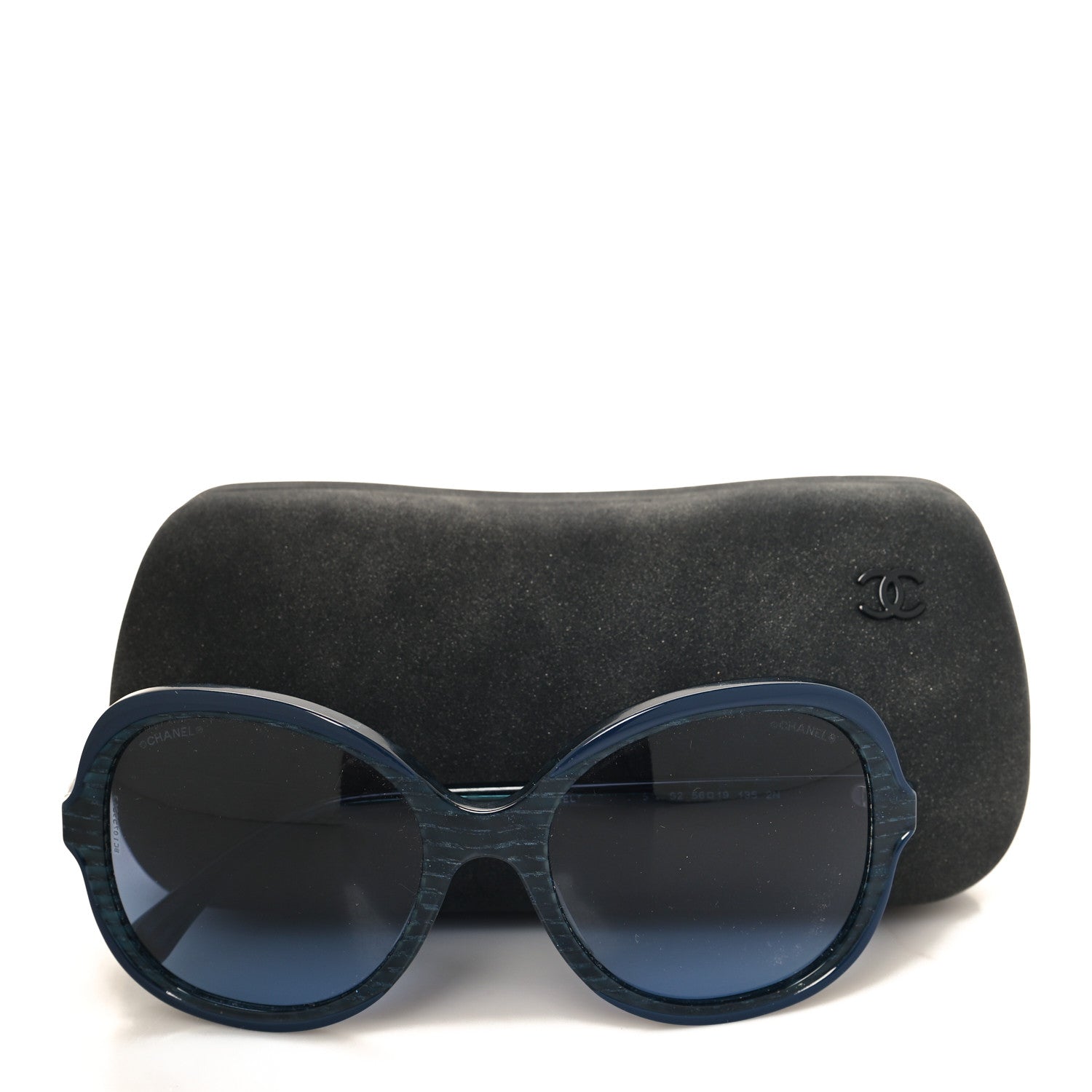 Chanel CC Sunglasses 5319 Blue Black 8 of 8