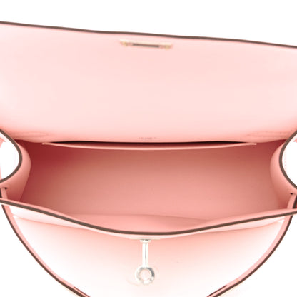 Hermes Swift Kelly Pochette Clutch Rose Sakura 5 of 11