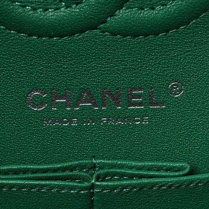 Chanel Caviar Quilted Small Double Flap Green 6 of 9
