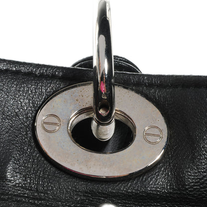 Christian Dior Lambskin Cannage Medium Lady Dior Black 8 of 8