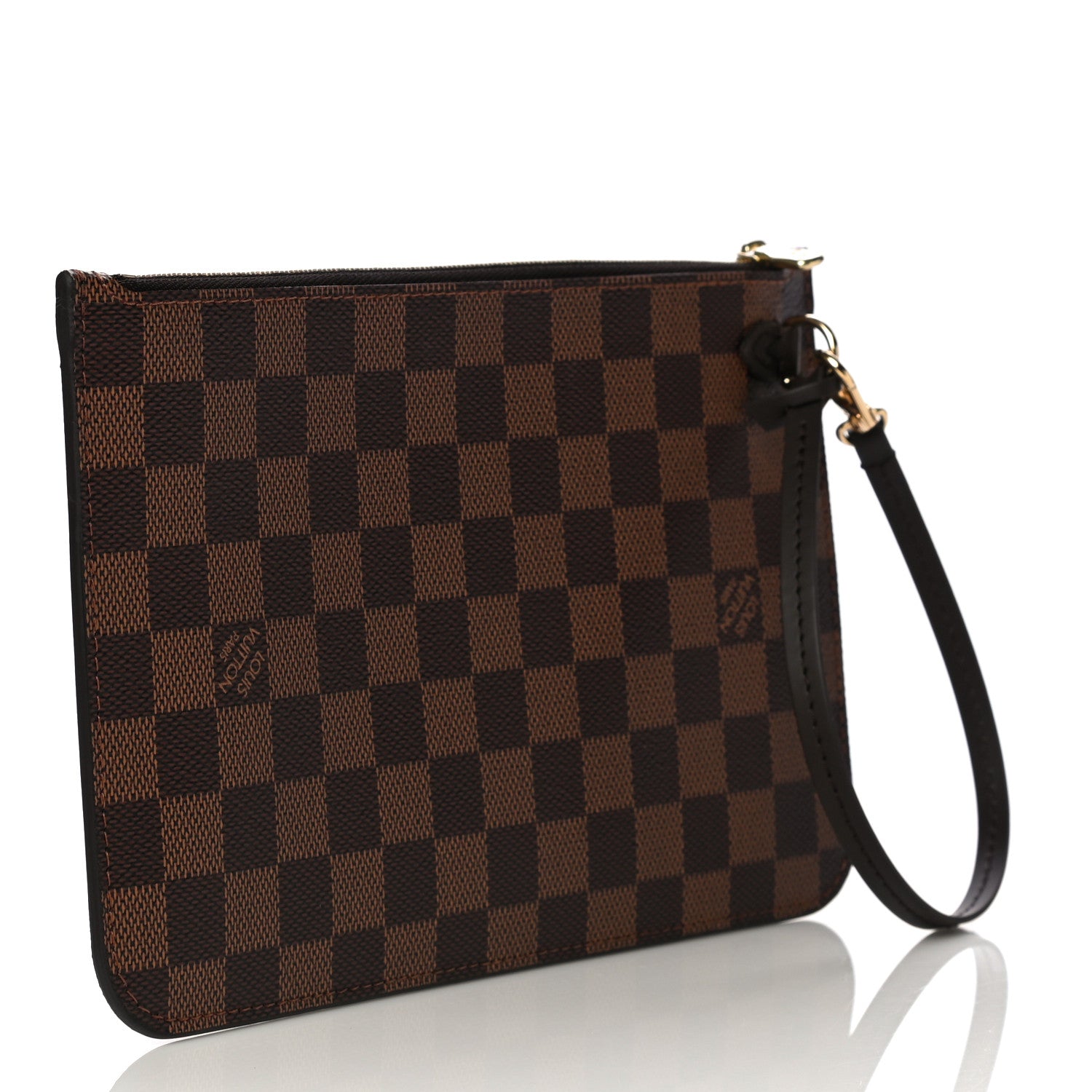 Louis Vuitton Damier Ebene Neverfull MM GM Pochette 3 of 9