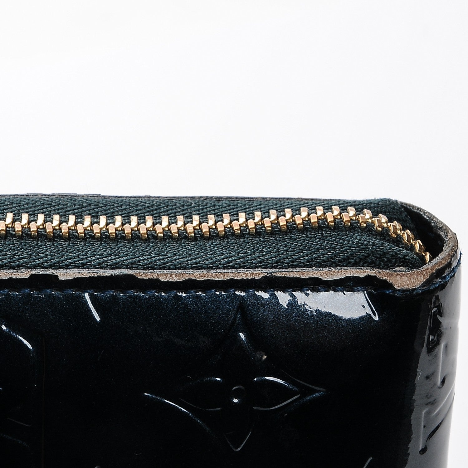 Louis Vuitton Vernis Zippy Wallet Blue Nuit 7 of 9
