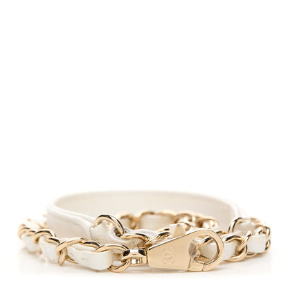 Chanel Iridescent Caviar Coco Handle Strap White 1 of 4