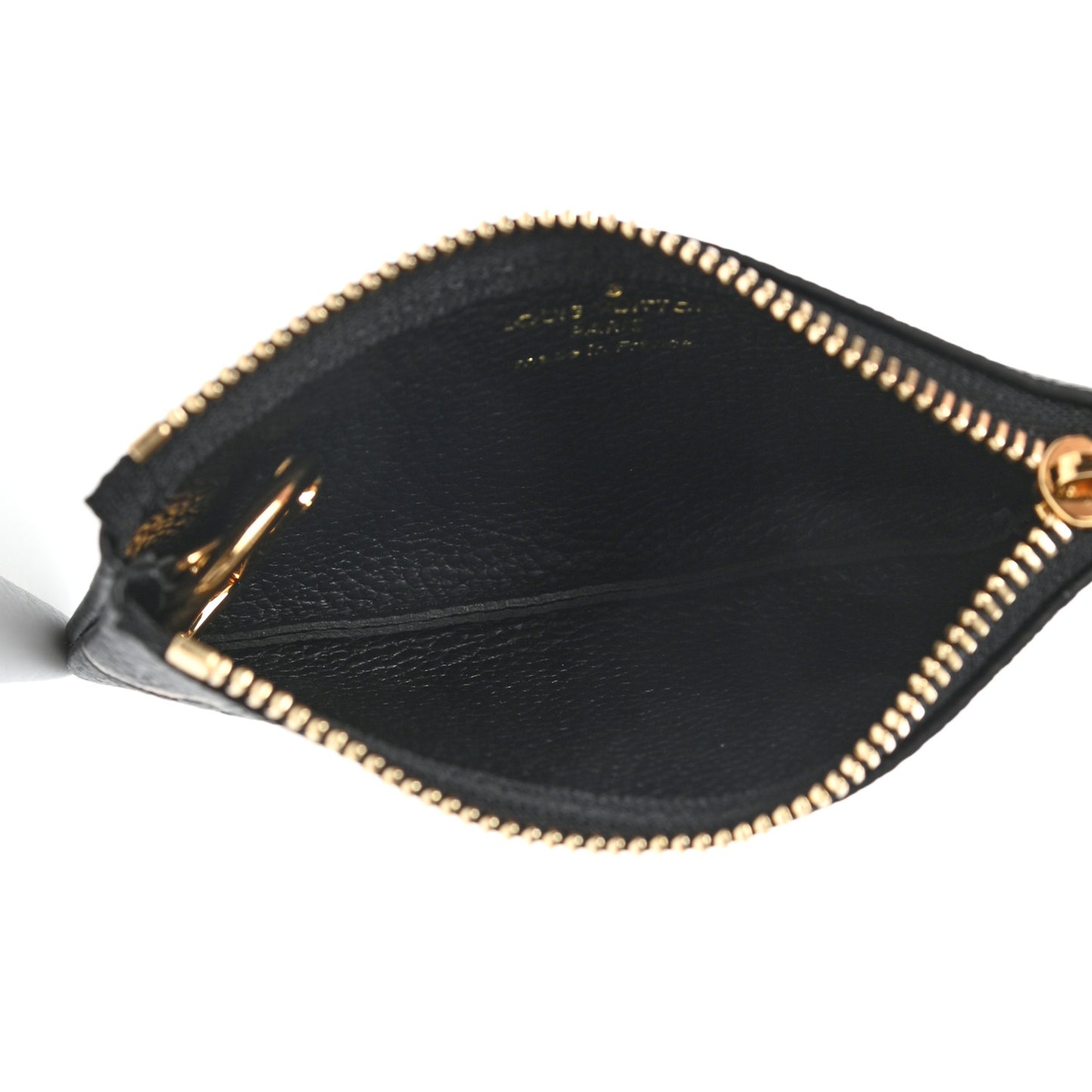 Empreinte Monogram Giant Key Pouch Black Beige