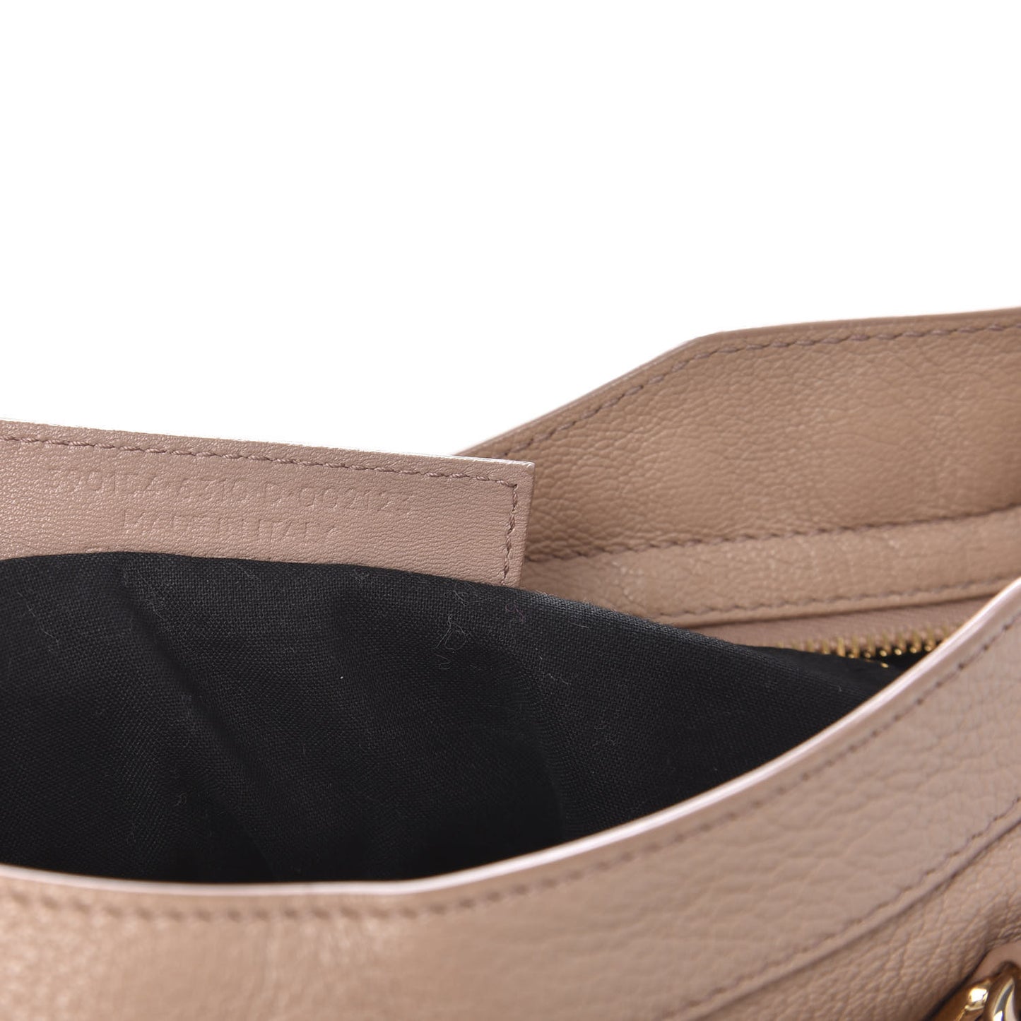 Chevre Gold Metallic Edge Hardware City Rose Des Sables