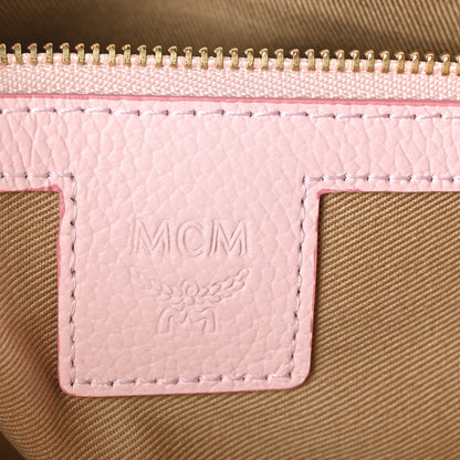MCM Visetos Medium Crossbody Pouch Soft Pink 6 of 7
