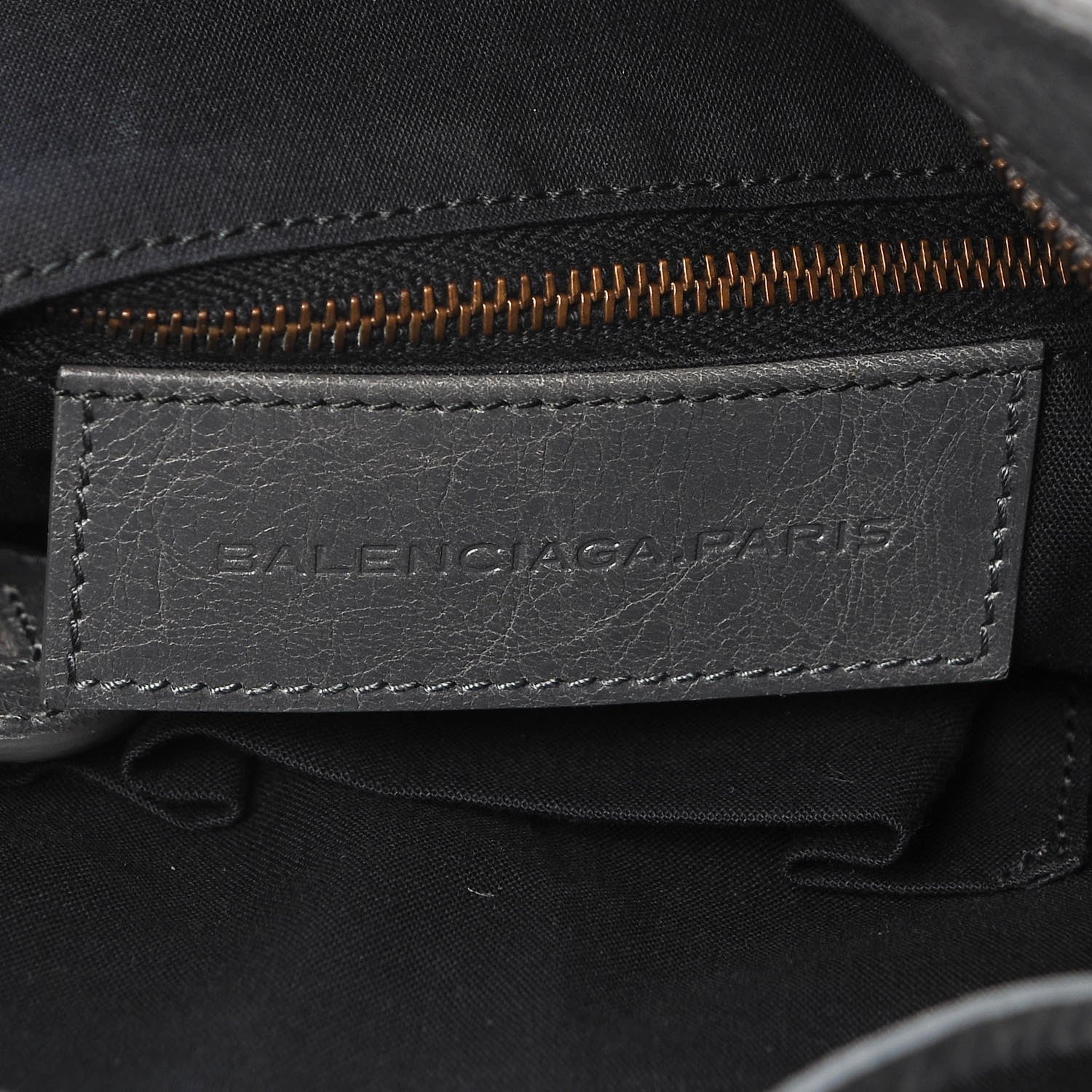 Balenciaga Agneau Classic Hardware Velo Gris Tarmac 7 of 8