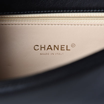 Chanel Lambskin Small Carry Chic Flap Black 5 of 12
