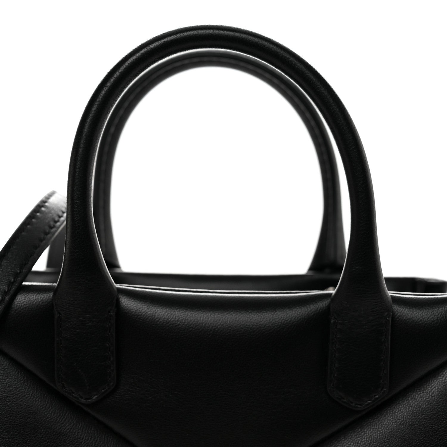 Valentino Garavani Nappa Monochrome Small One Stud Handbag Black 7 of 9