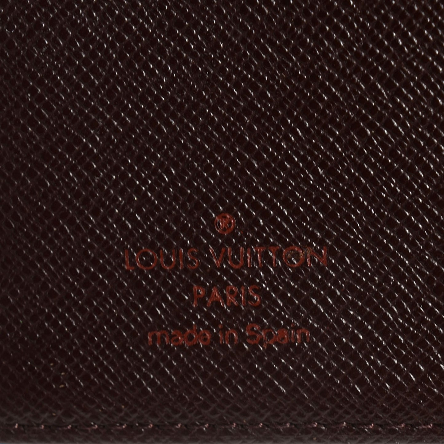 Damier Ebene Small Ring Agenda Cover