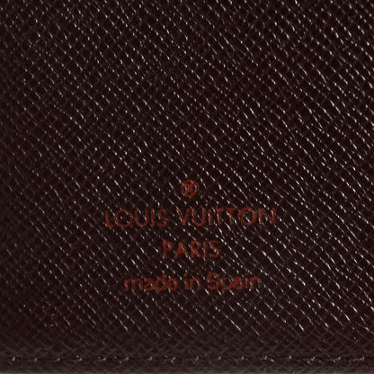 Louis Vuitton Damier Ebene Small Ring Agenda Cover 6 of 7