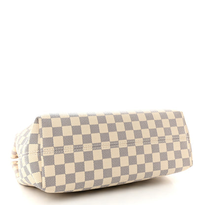 Louis Vuitton Damier Azur Graceful PM Rose Ballerine 4 of 10