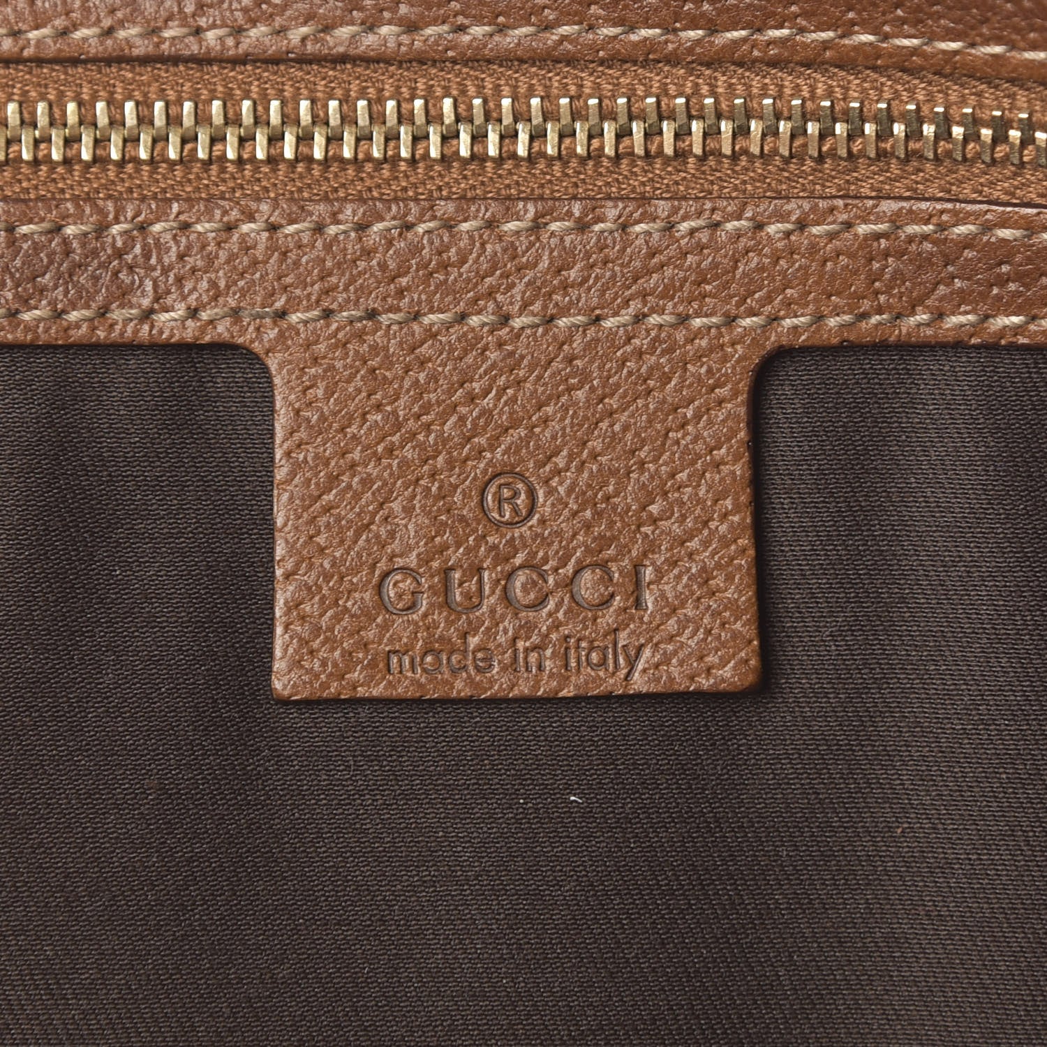 Gucci Monogram Top Handle Bag Maple Brown 14 of 18