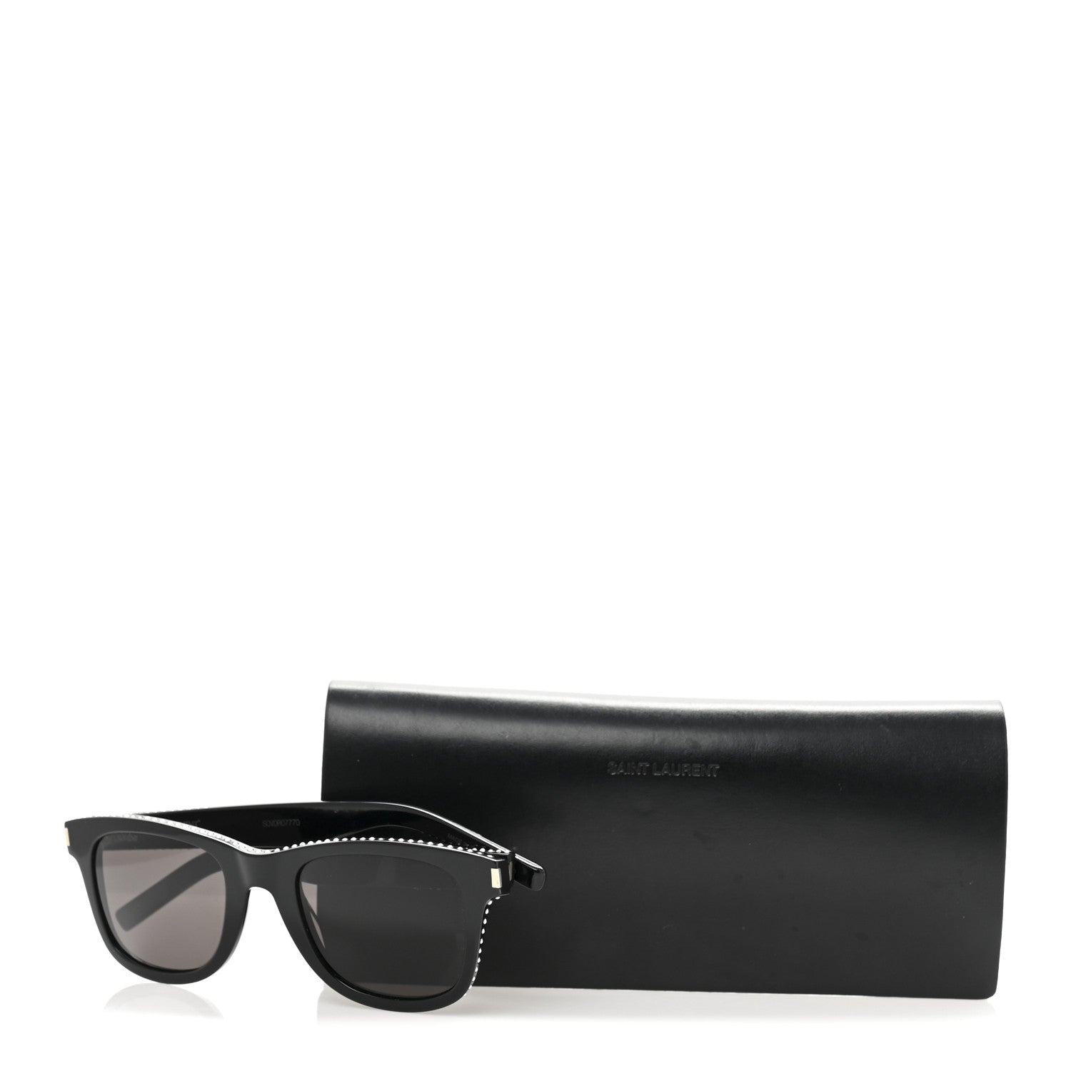 Saint Laurent Acetate Studs SL51 Sunglasses Black 9 of 9