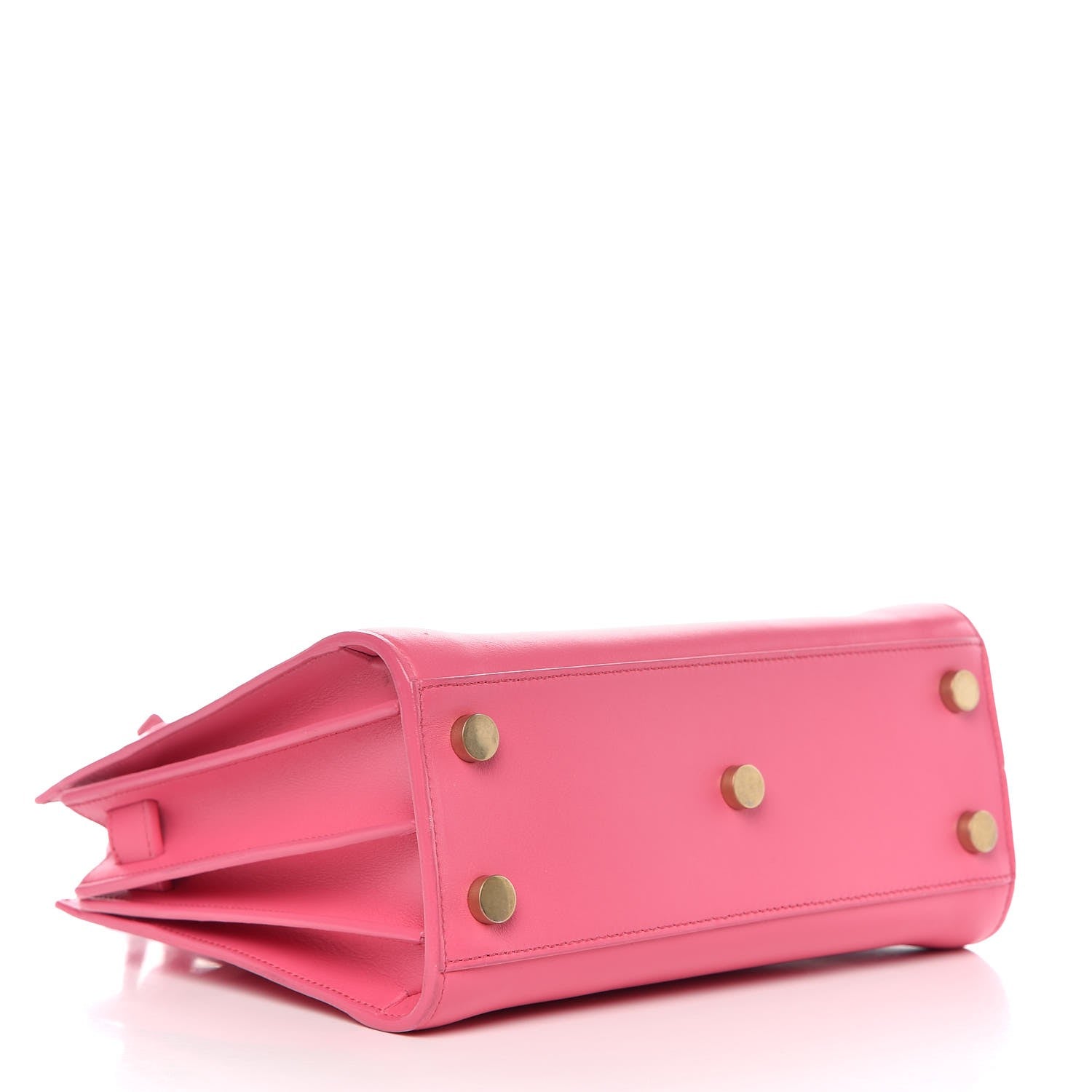 Saint Laurent Calfskin Nano Sac De Jour Rose Clair 4 of 13