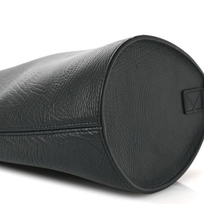 Burberry Calfskin Large Horn Bag Black 9 of 9
