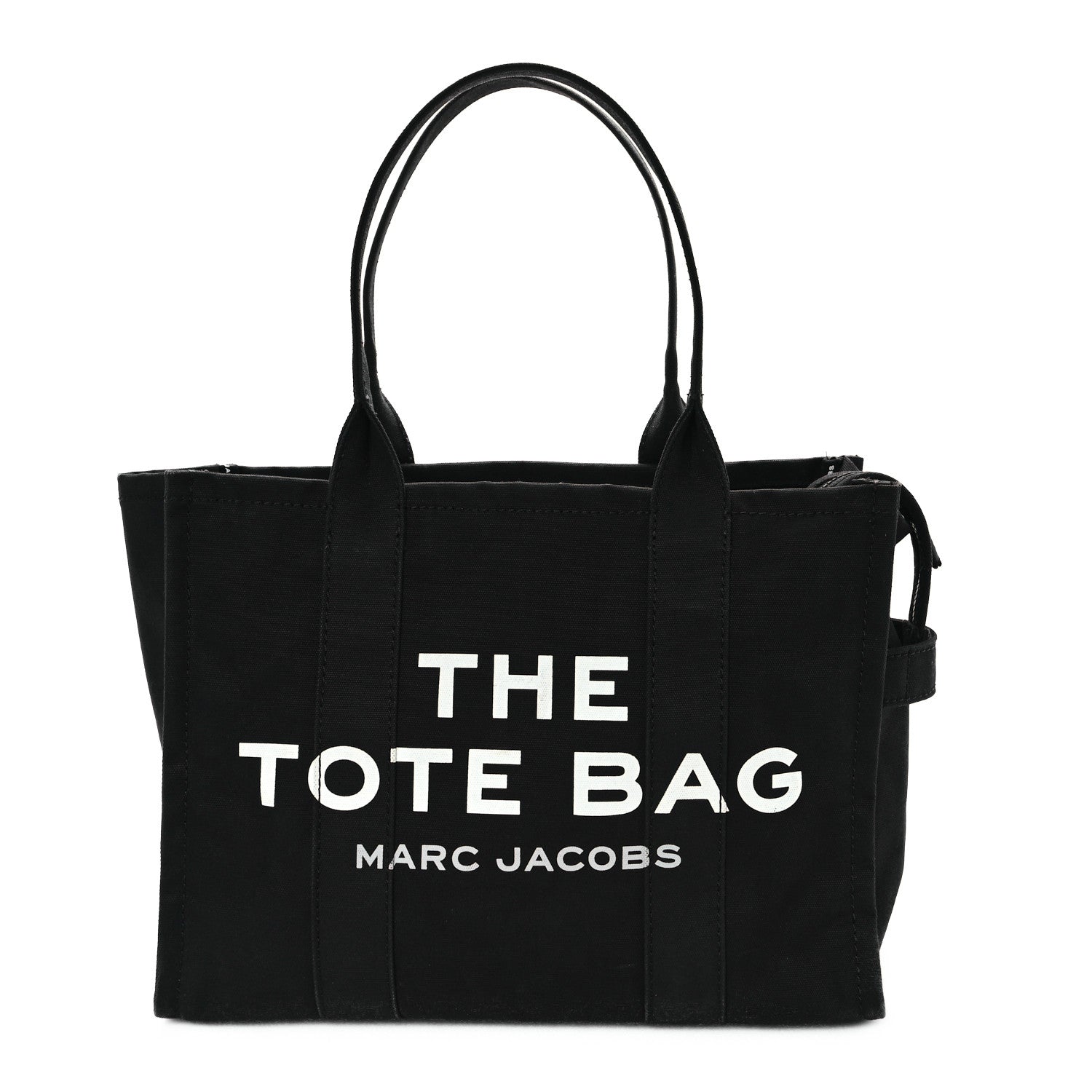 Marc Jacobs Cotton Canvas Large The Tote Bag Black 1 of 15