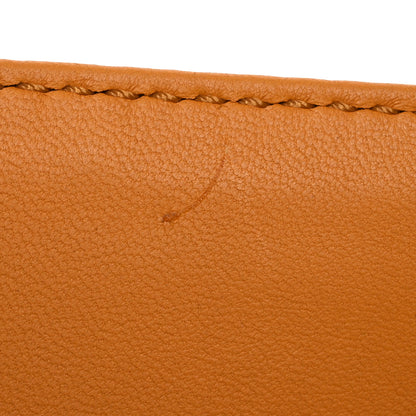 Valentino Garavani Vitello Native Couture 1975 Medium Glam Lock Rockstud Flap Mandarin Sorbet 11 of 12