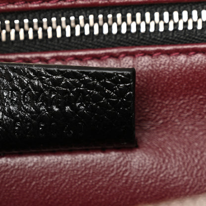 Gucci Grainy Calfskin Medium Zumi Top Handle Bag Black 7 of 10