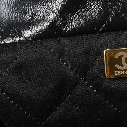 Chanel Shiny Calfskin Quilted Chanel 22 Black 8 of 11
