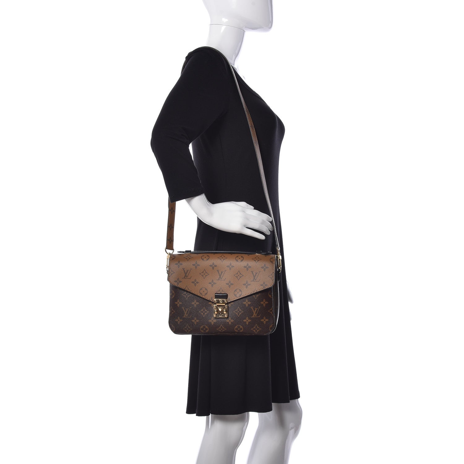 Louis Vuitton Reverse Monogram Pochette Metis 2 of 9