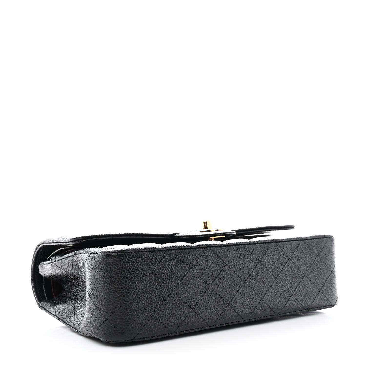 Chanel Caviar Quilted Medium Double Flap Black 4 of 11