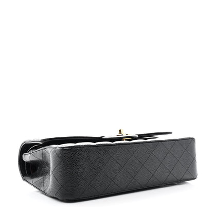 Chanel Caviar Quilted Medium Double Flap Black 4 of 11