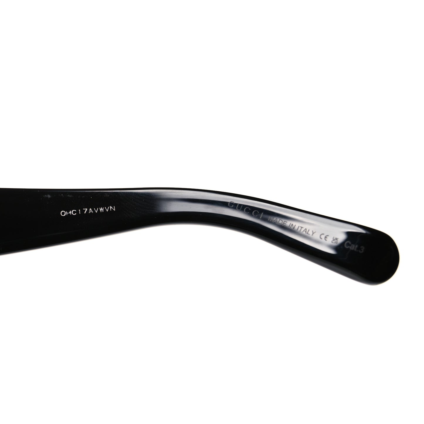 Acetate Rectangular Sunglasses GG1403S Black