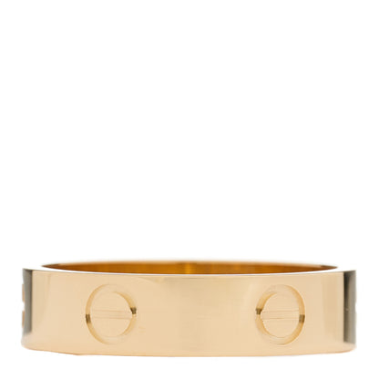Cartier 18K Yellow Gold 5.5mm LOVE Ring 63 10.25 1 of 3