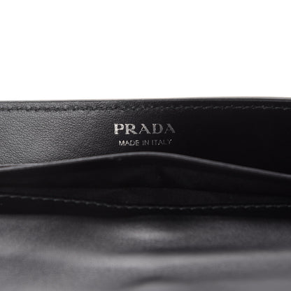Prada City Calfskin Cahier Studded Mini Bag Black 8 of 11