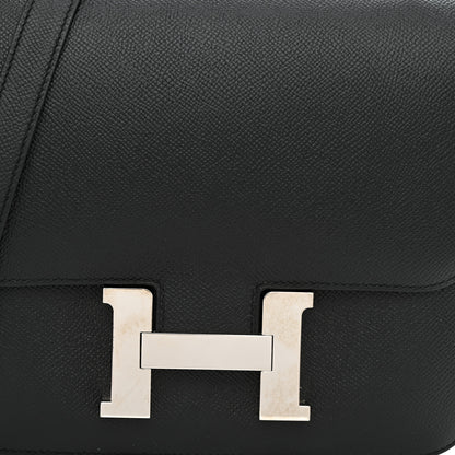 Hermes Epsom Constance 24 Black 8 of 13
