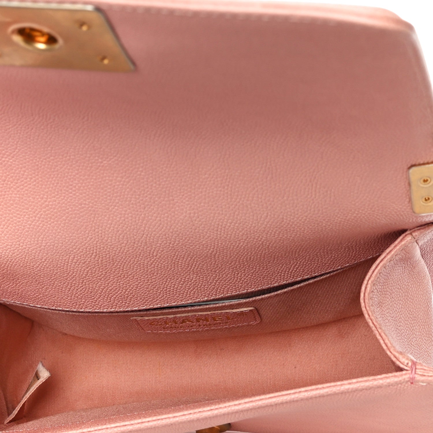 Chanel Caviar Quilted Small Boy Flap Light Pink 5 of 10