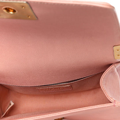 Chanel Caviar Quilted Small Boy Flap Light Pink 5 of 10