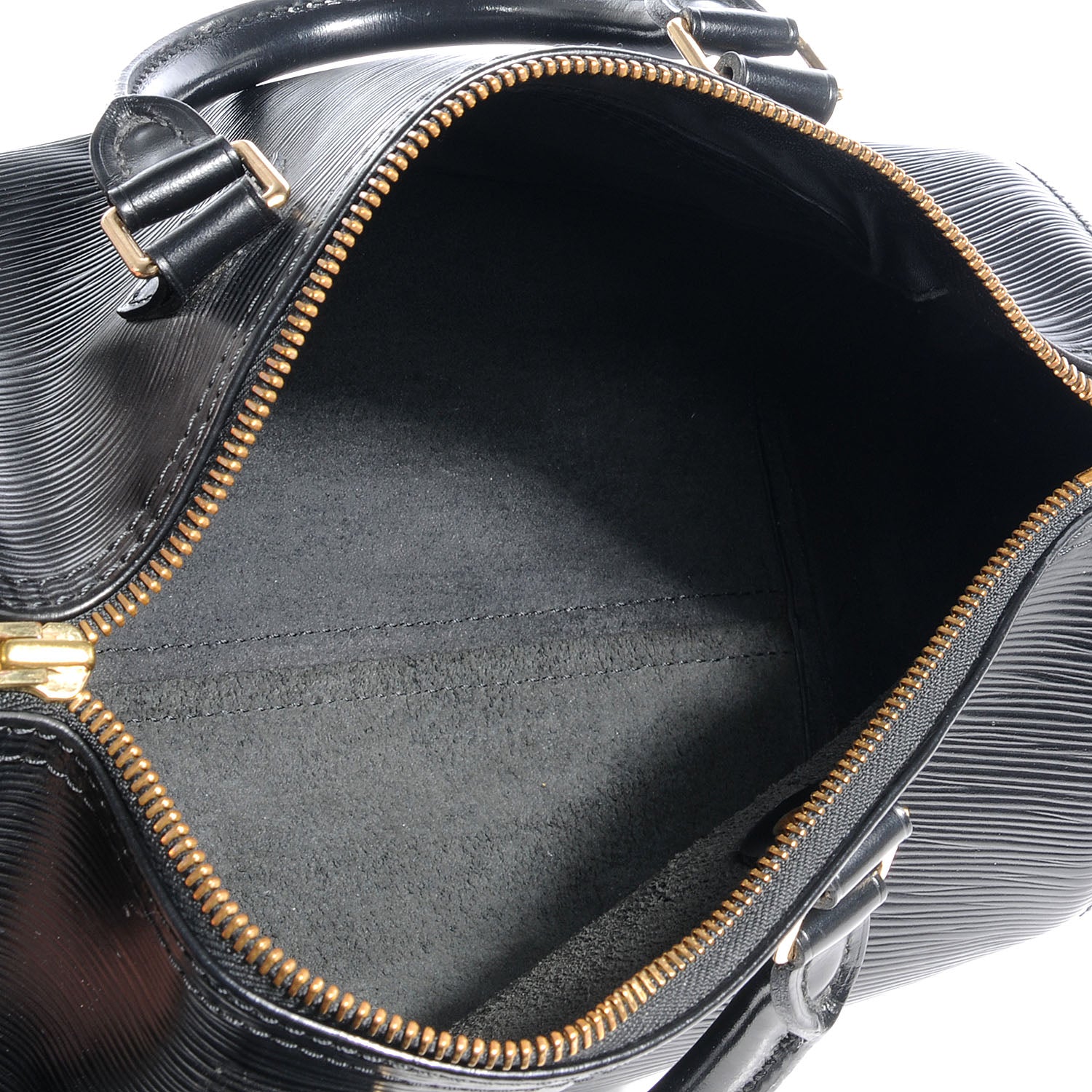 Louis Vuitton Epi Speedy 25 Black 7 of 8