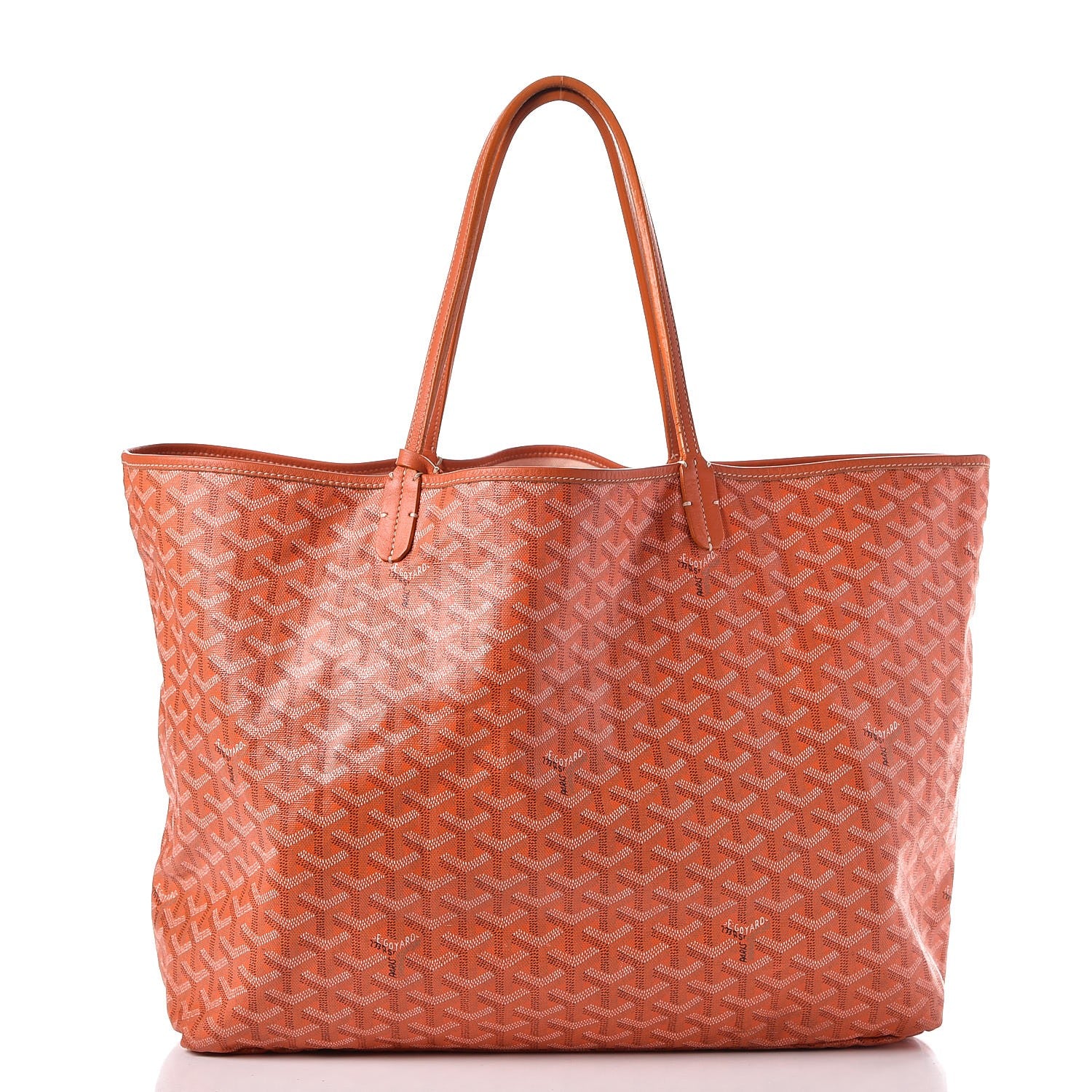 Goyard Goyardine Saint Louis GM Orange 3 of 14