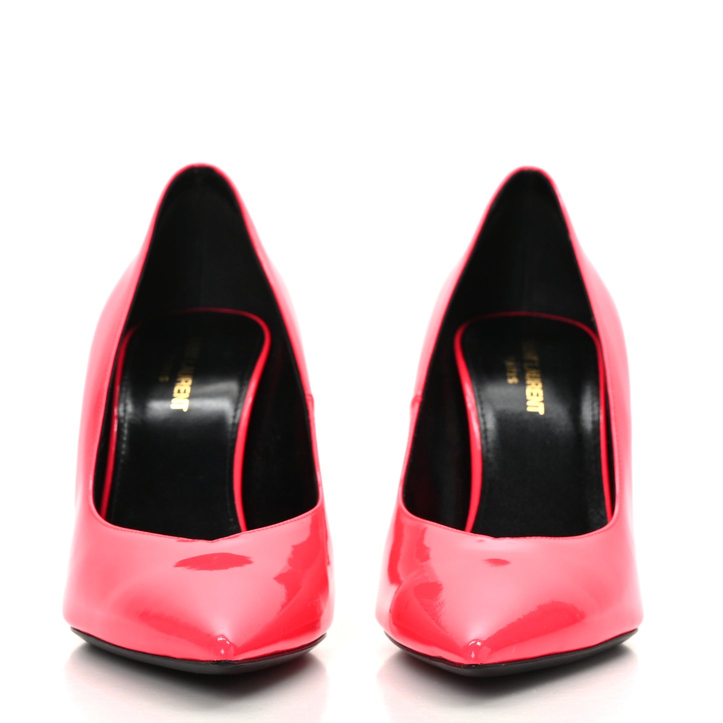 Patent Calfskin Kiki 85 Pumps 40 Fuxia Fluo