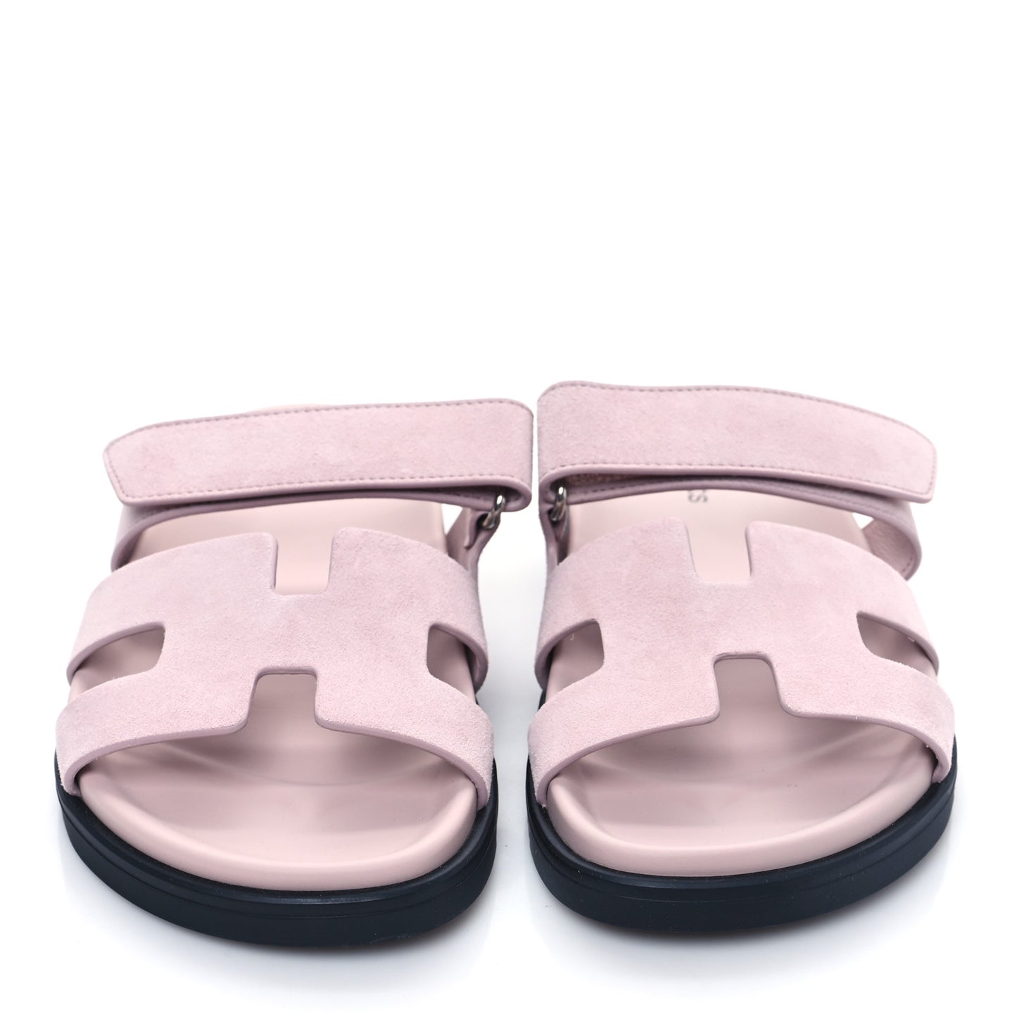 Suede Goatskin Womens Chypre Sandals 36 Rose Porcelaine