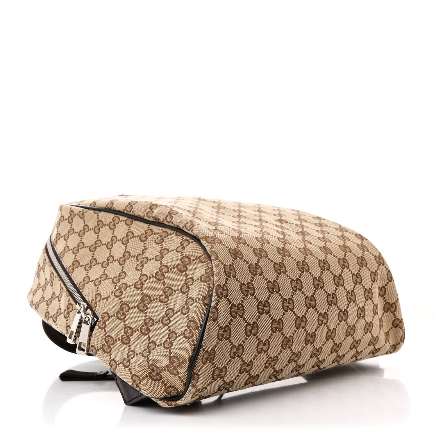 Gucci Monogram Travel Backpack Dark Brown 4 of 10