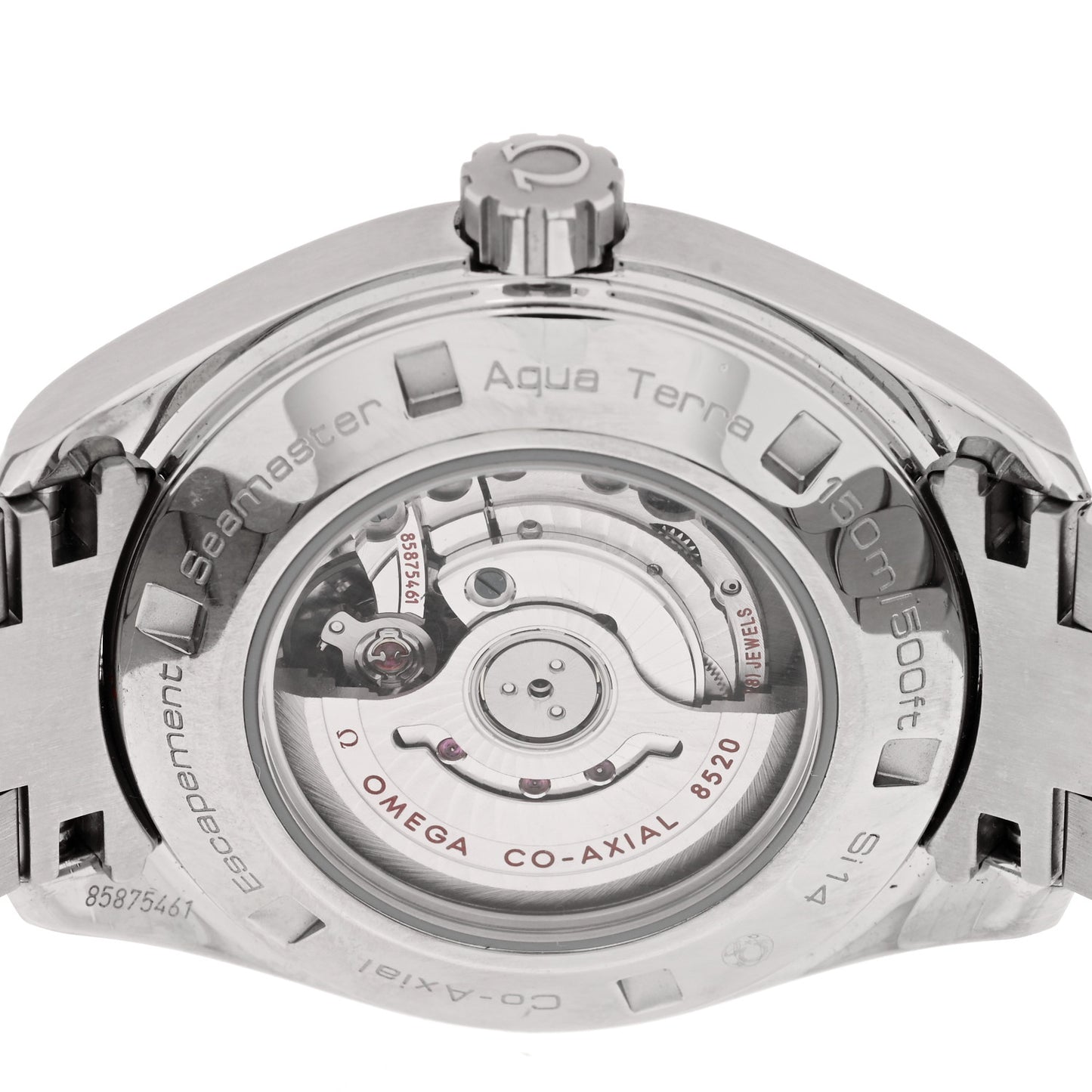 Stainless Steel Diamond Mother of Pearl 34mm Seamaster Aqua Terra Co-Axial Chronometer Automatic Watch 231.10.34.20.55.001