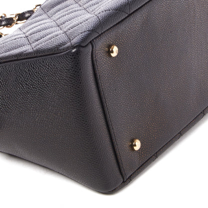 Chanel Caviar Quilted Petit Timeless Tote PTT Black 5 of 9