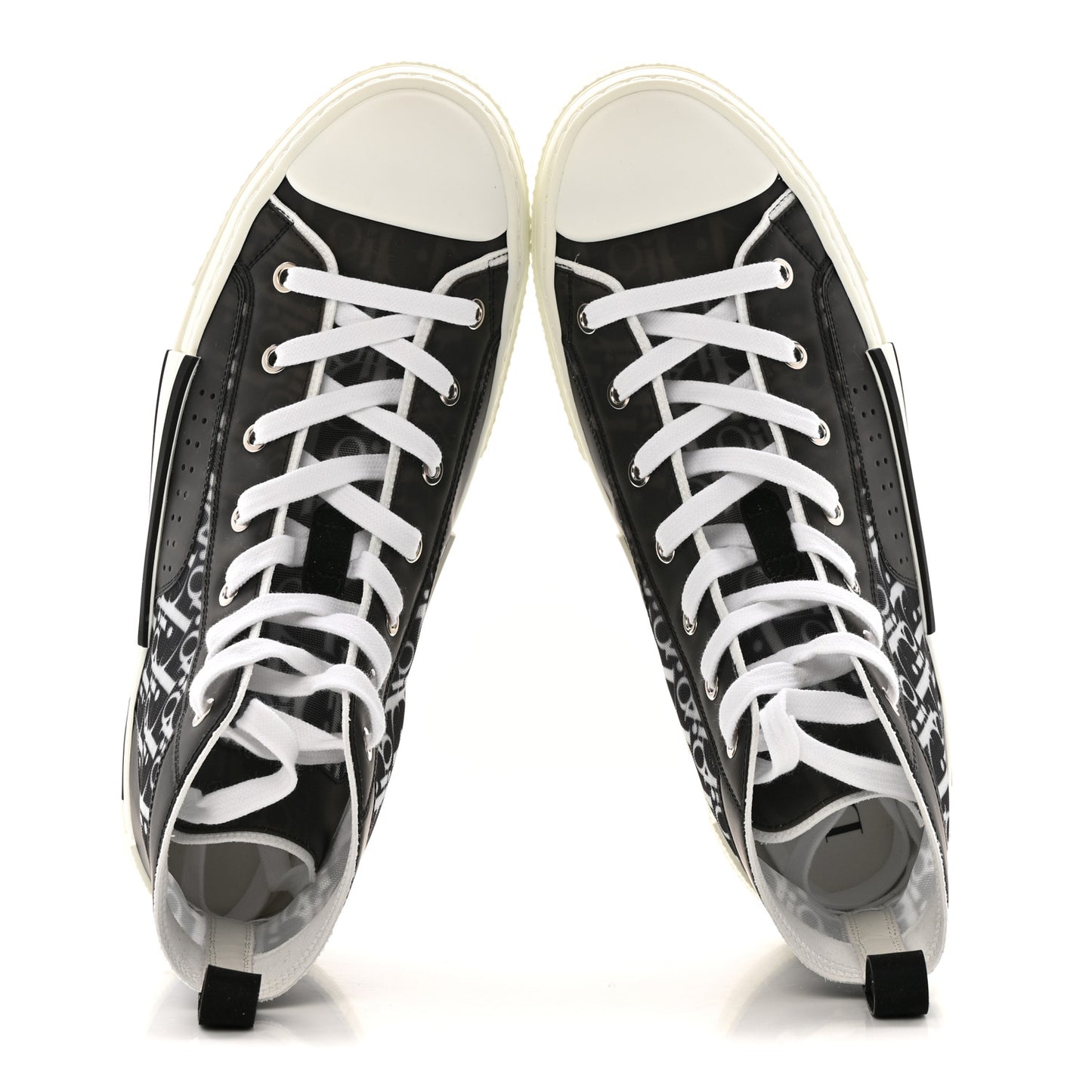 Technical Canvas Oblique Mens B23 High Top 43 Black