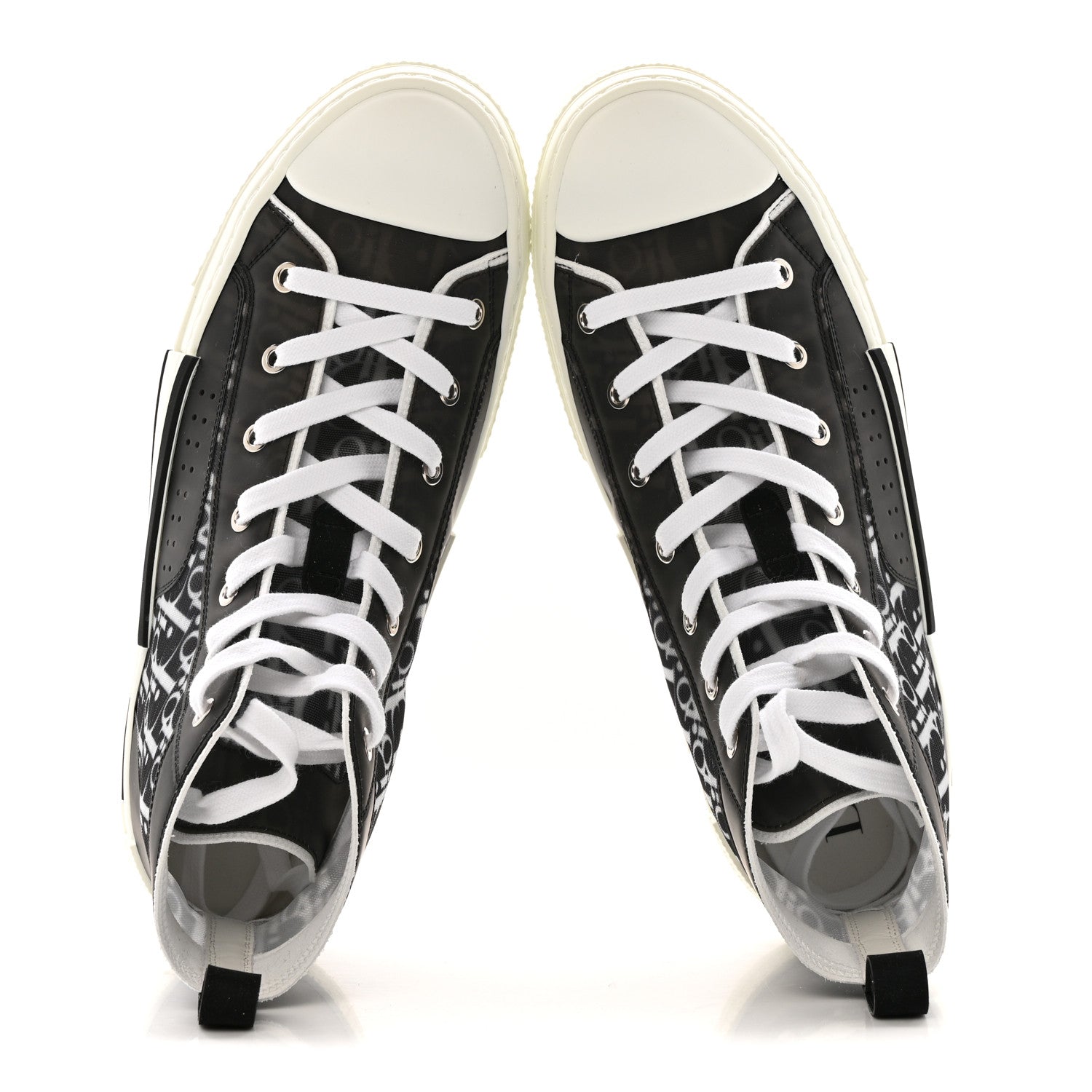 Christian Dior Technical Canvas Oblique Mens B23 High Top 43 Black 2 of 10