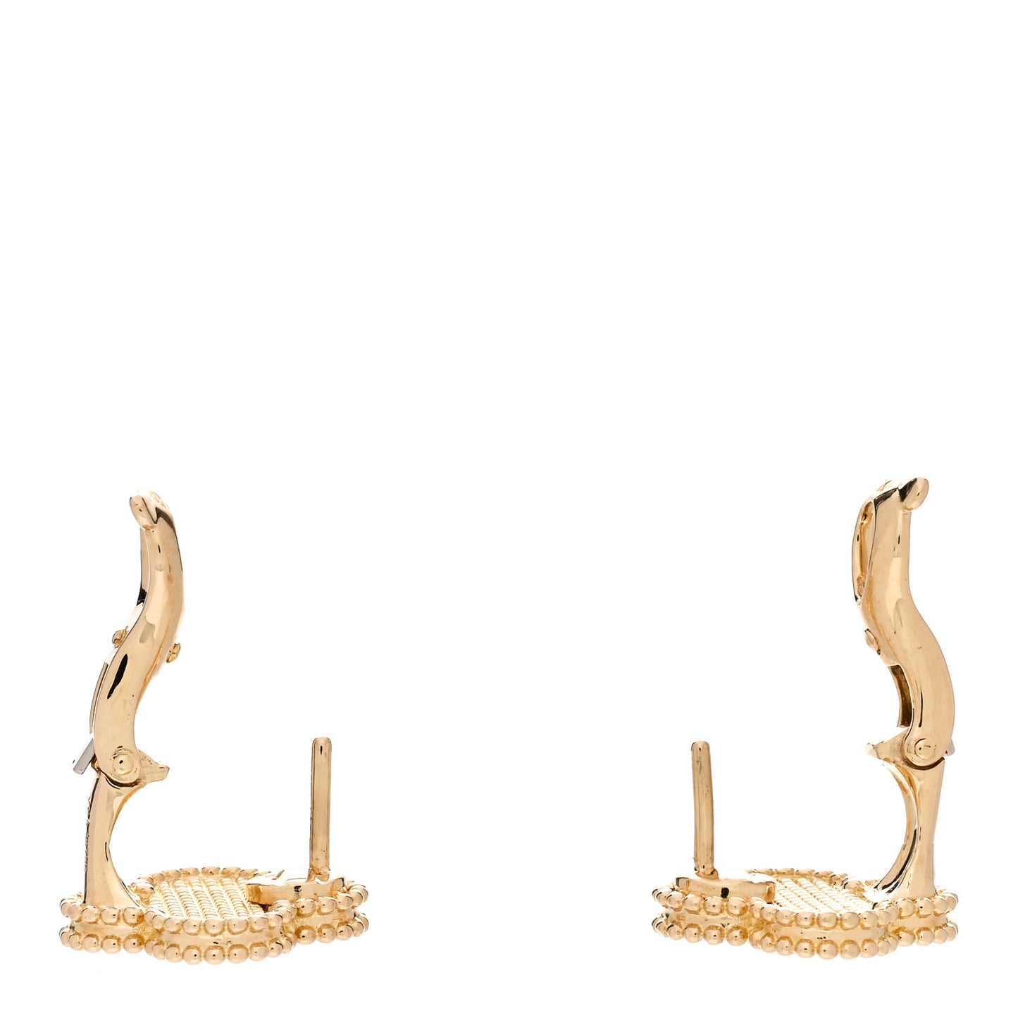18K Yellow Gold Vintage Alhambra Earrings