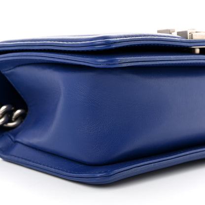 Chanel Snakeskin Small Boy Flap Blue 9 of 11