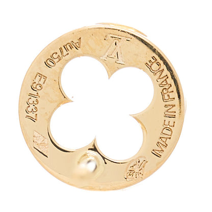 Louis Vuitton 18K Yellow Gold Empreinte Ear Studs Earrings 4 of 4