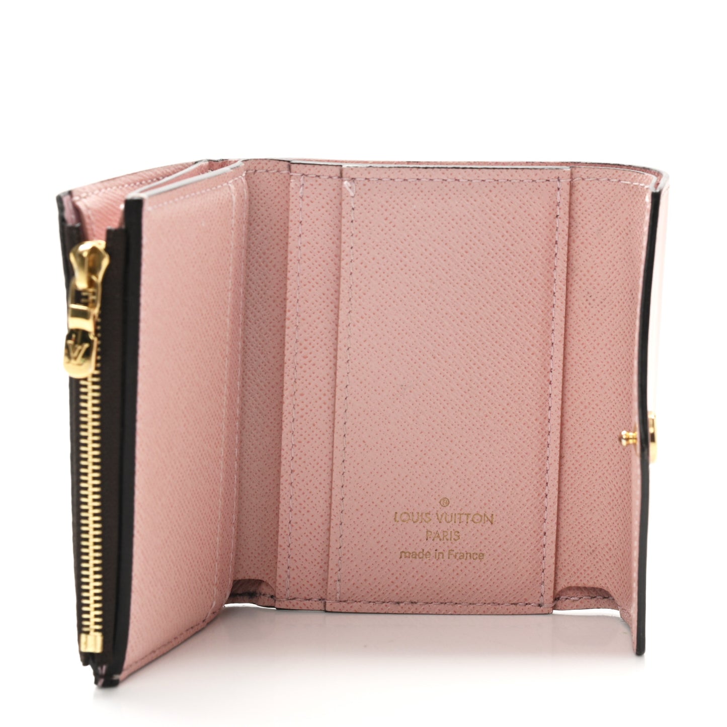Monogram Zoe Wallet Rose Ballerine