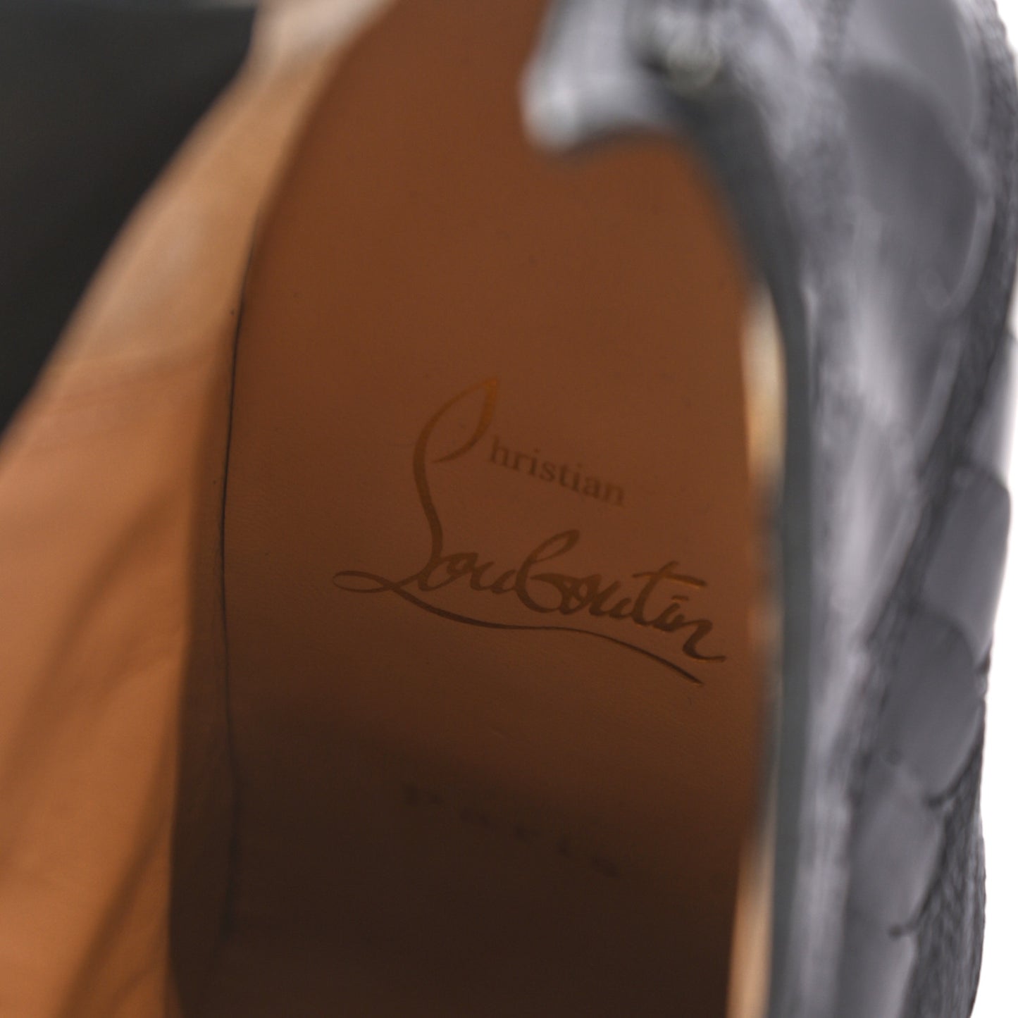 Calfskin Zermadame 120 Booty 40.5 Black