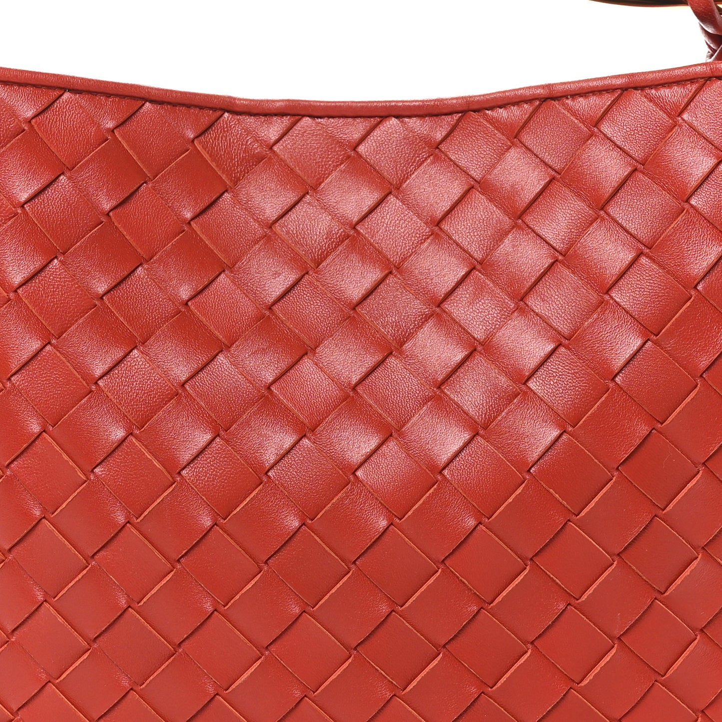 Nappa Intrecciato Sardine Bag Red