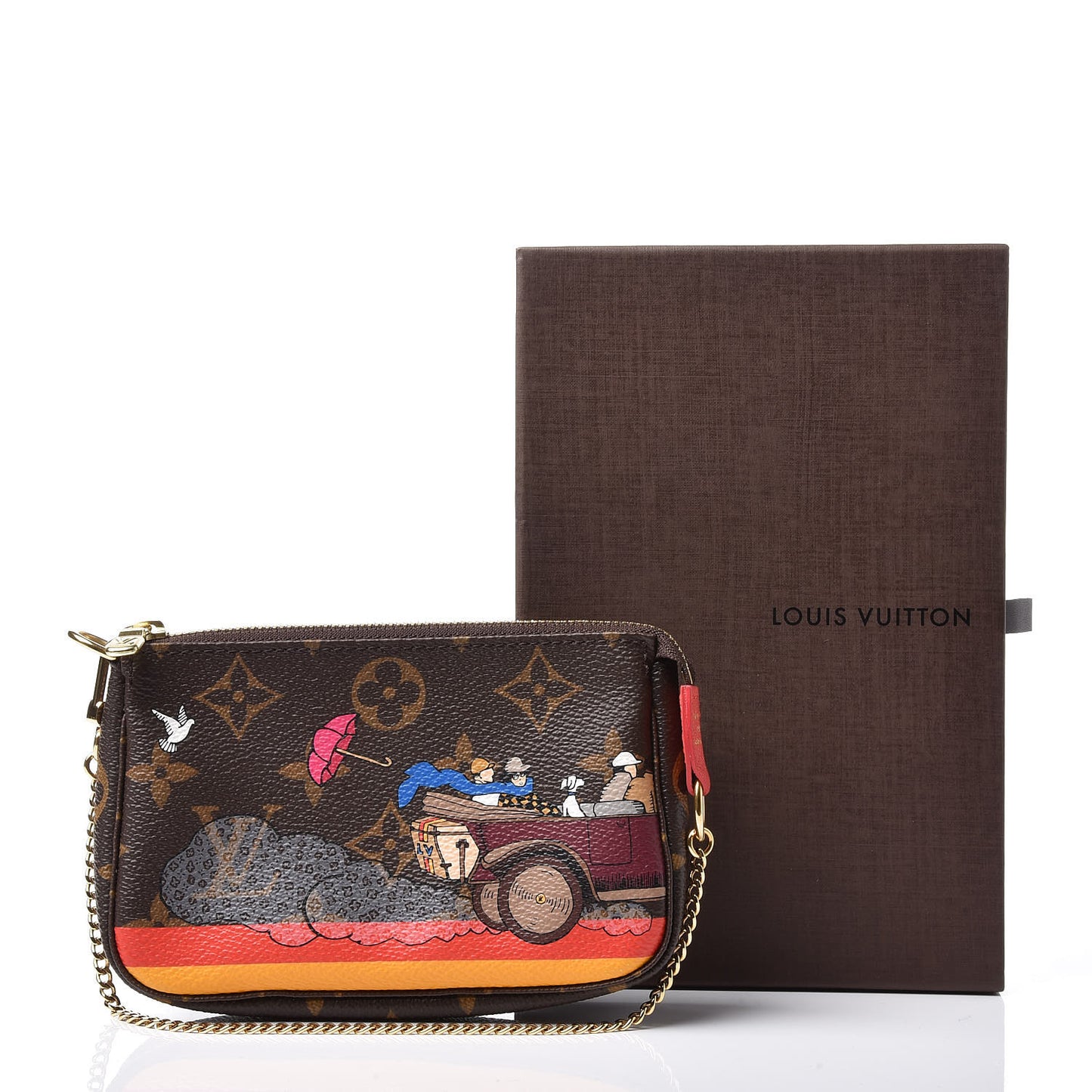 Monogram 2015 Christmas Animation Mini Pochette Accessories