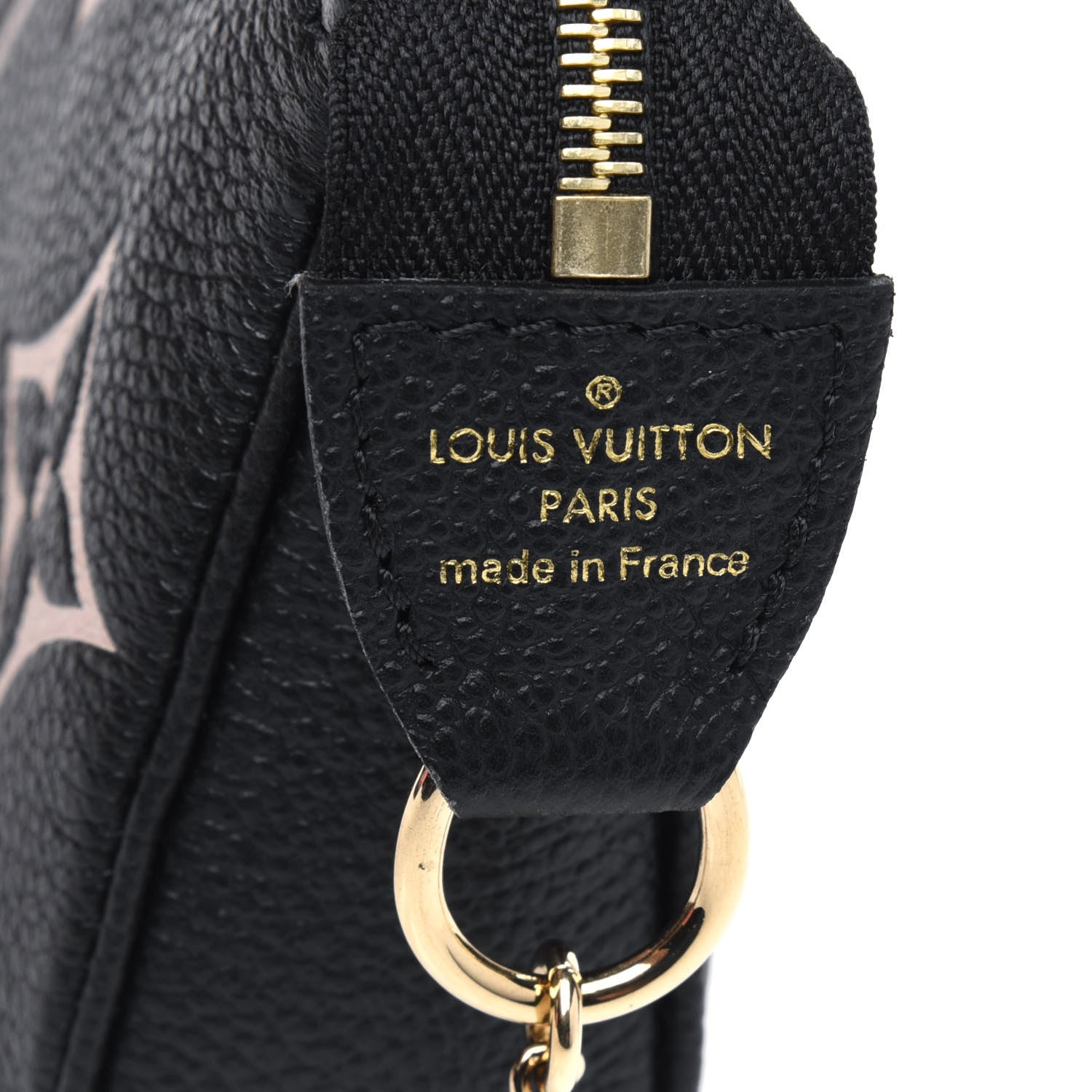 Louis Vuitton Empreinte Monogram Giant Mini Pochette Accessories Black 6 of 7